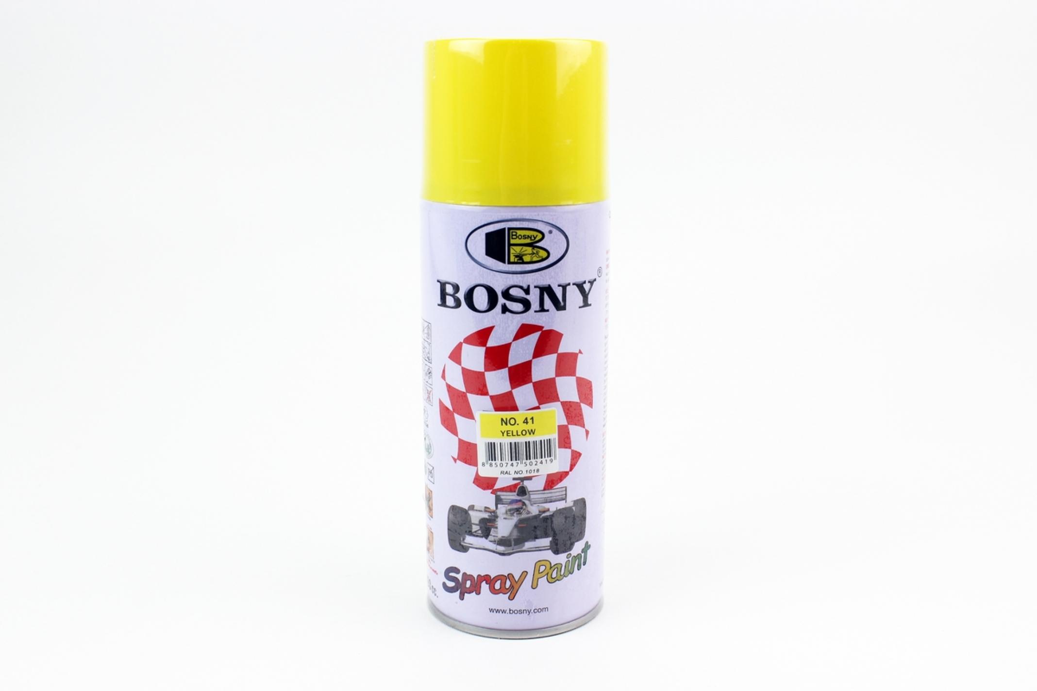 Краска акриловая №41ЖЕЛТЫЙ, Аэрозоль 400ml KS