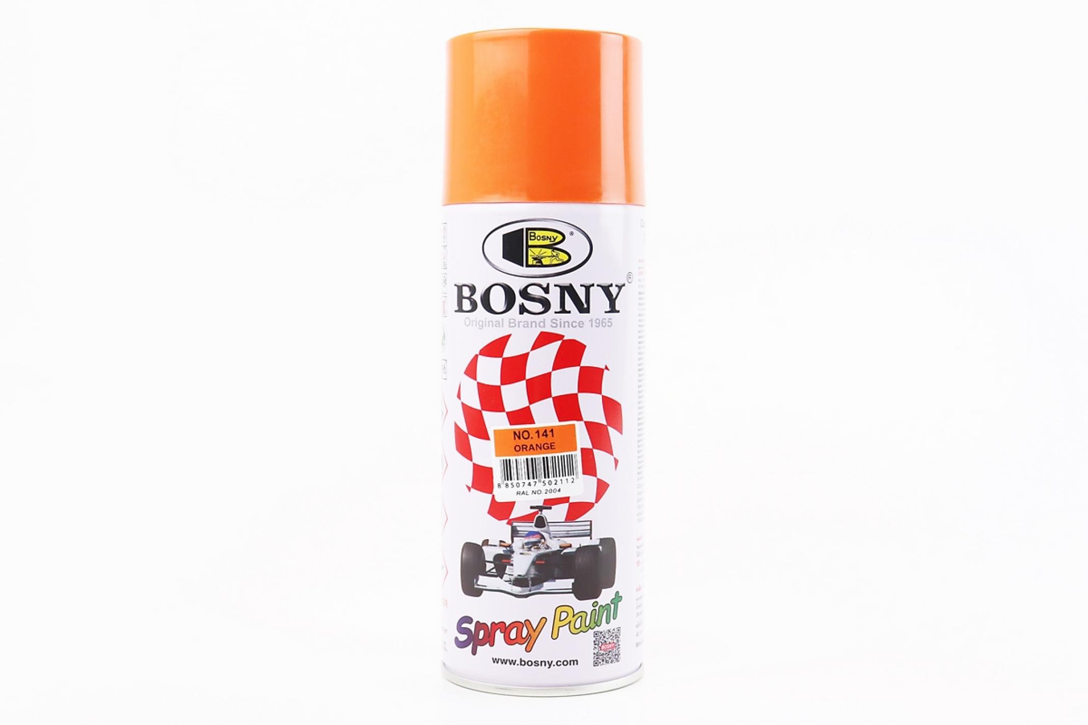 Краска акриловая №141 ОРАНЖЕВЫЙ, Аэрозоль 400ml KS