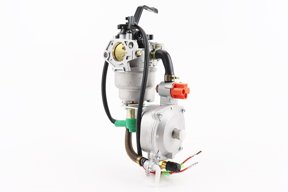 Карбюратор м/б, бензогенератор 177F/188F (9/13Hp) (с газовым редуктором и электромагнитным клапаном) KS
