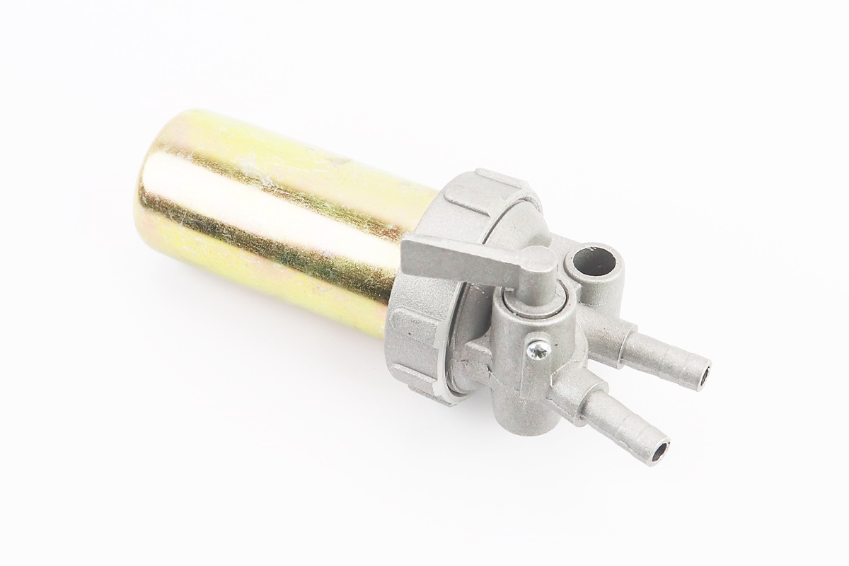 Кран топливный м/б 190N/195N (12/15Hp) (с фильтром, железный стакан) KS-4