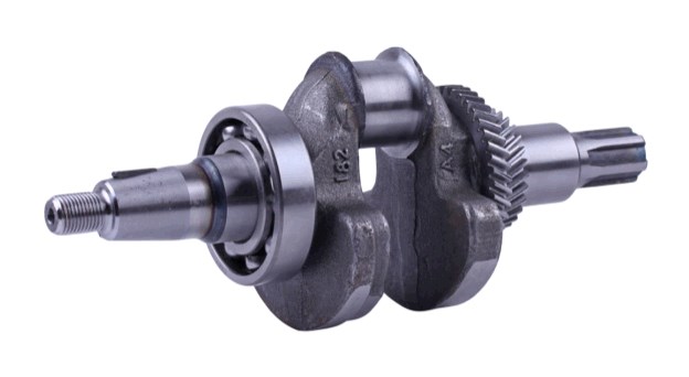 Коленвал м/б 188F (13Hp) (под шлицы, Ø25mm) (c шестернями и подшипником) AMG-2