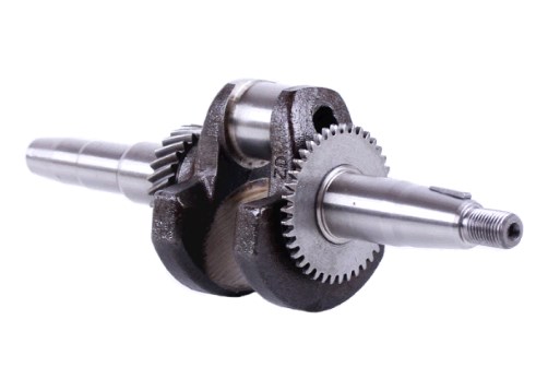 Коленвал м/б 168F/170F (6,5/7Hp) (под конус, Ø19mm) (c шестернями) AMG-2
