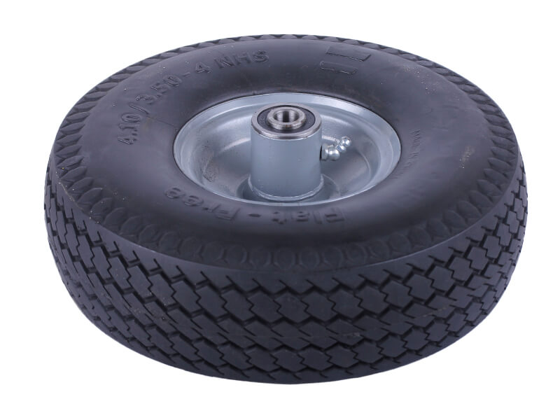 Колесо 3,50 -4 TL (бескамерное, ось d-13мм) (пенополиуретановое) AMG
