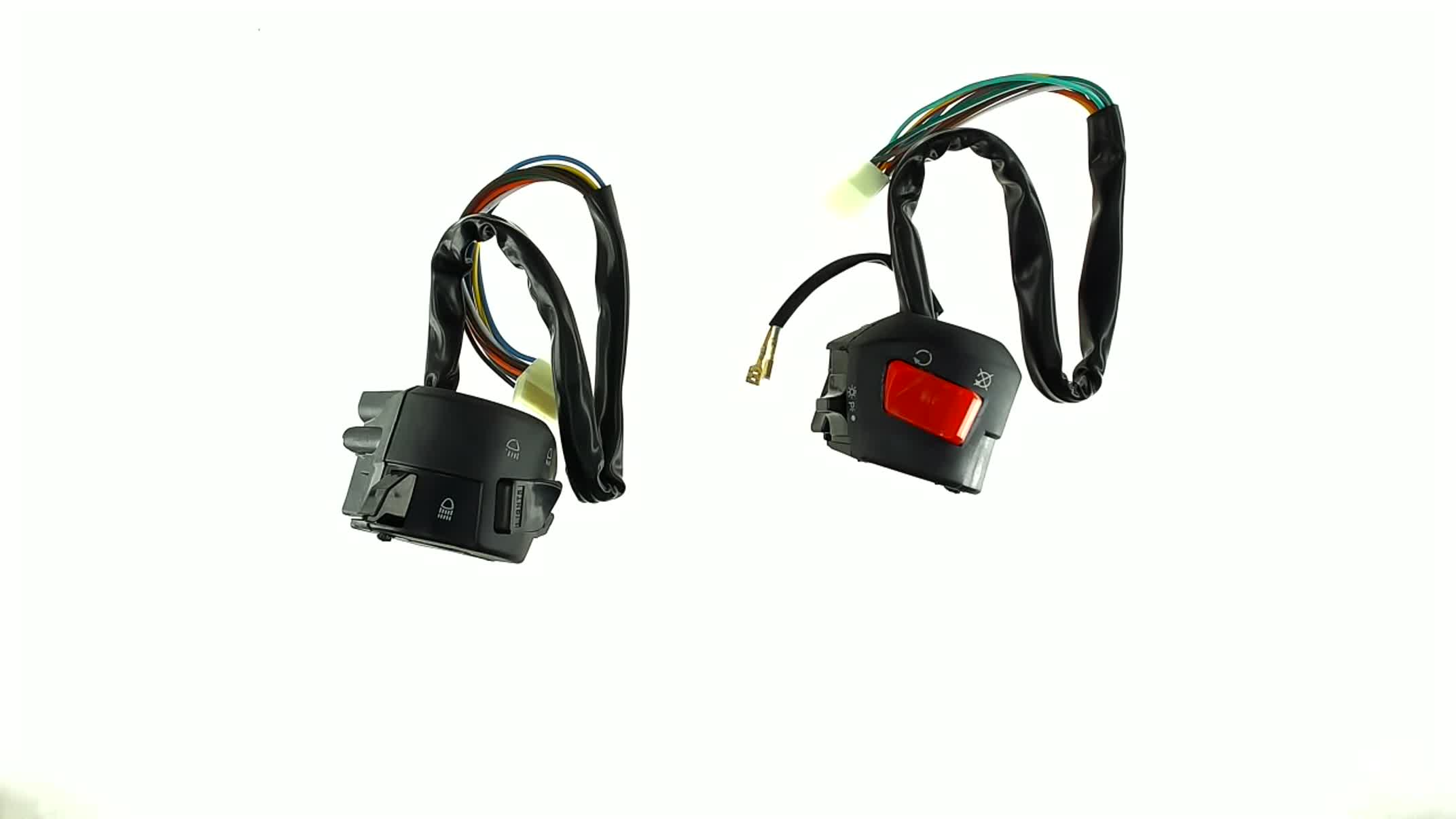 Блоки кнопок руля (пара) CB/CG 150-200 (черные) ZV