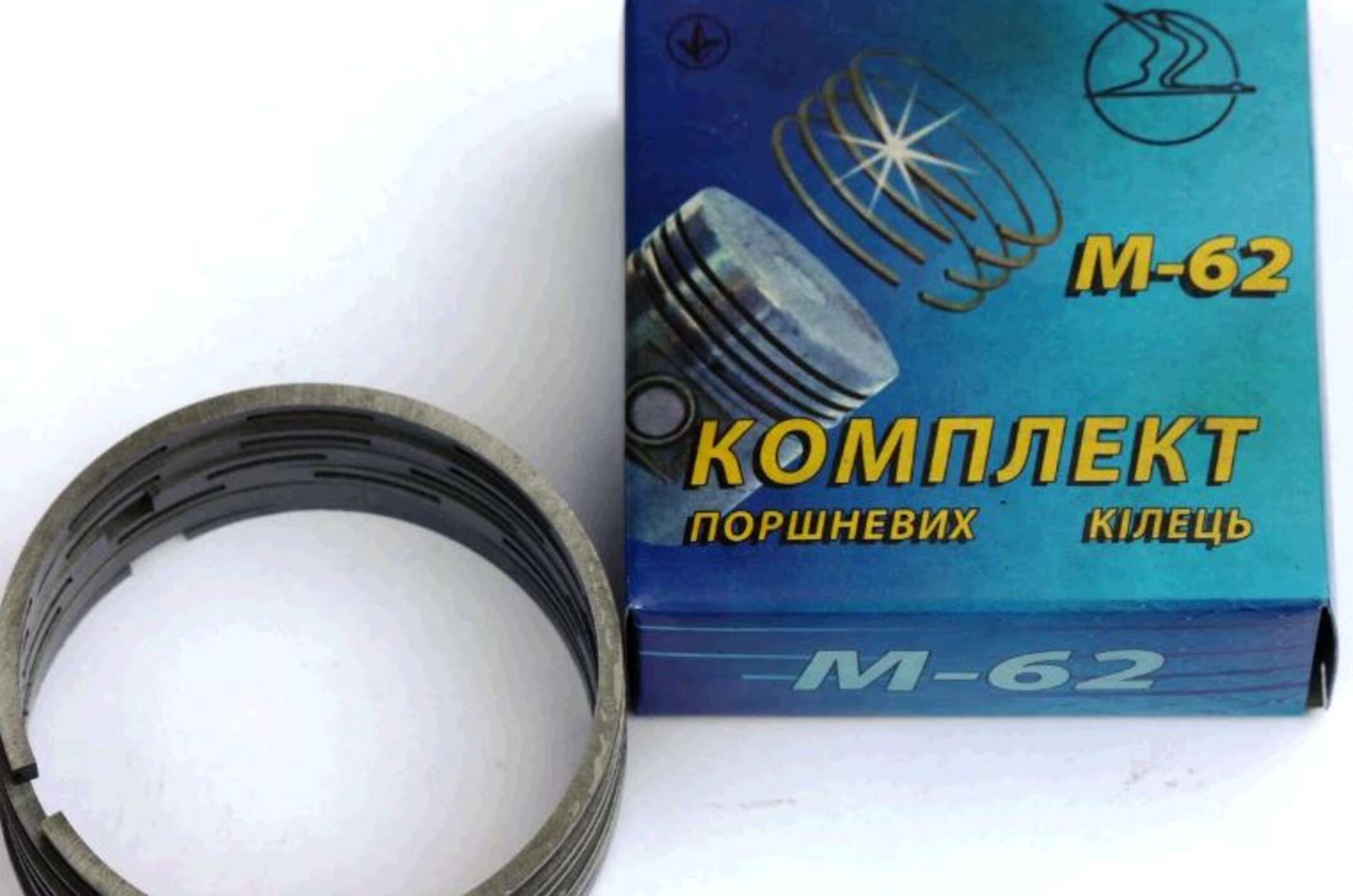 Кольца МТ, ДНЕПР .STD (Ø78,00) (М-62) (8 шт. комплект) ЛЕБЕДИН (#MVR)