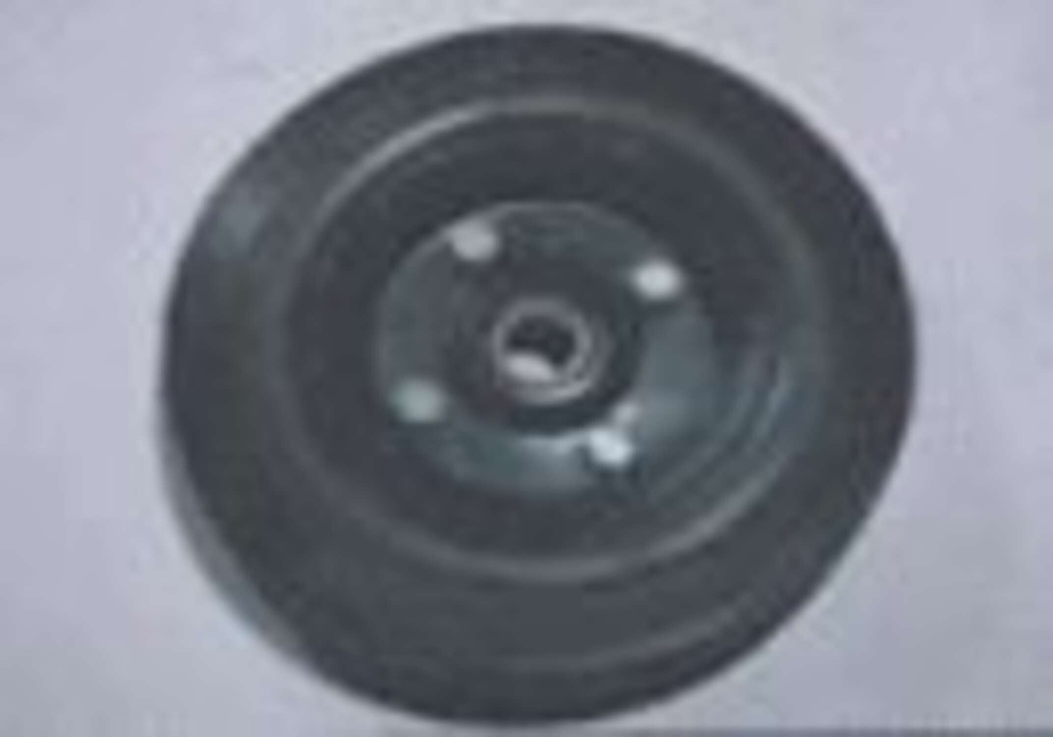 Колесо для тачек и платформ (литая резина) (200/50- 100mm, под ось 20mm) (2 подшипника) MRHD
