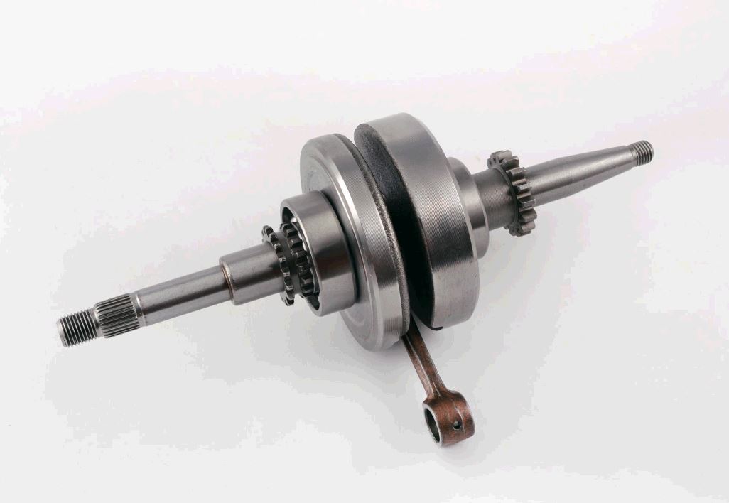 Коленвал 4T GY6 80 (тюнинг) (шатун +2mm) EVO