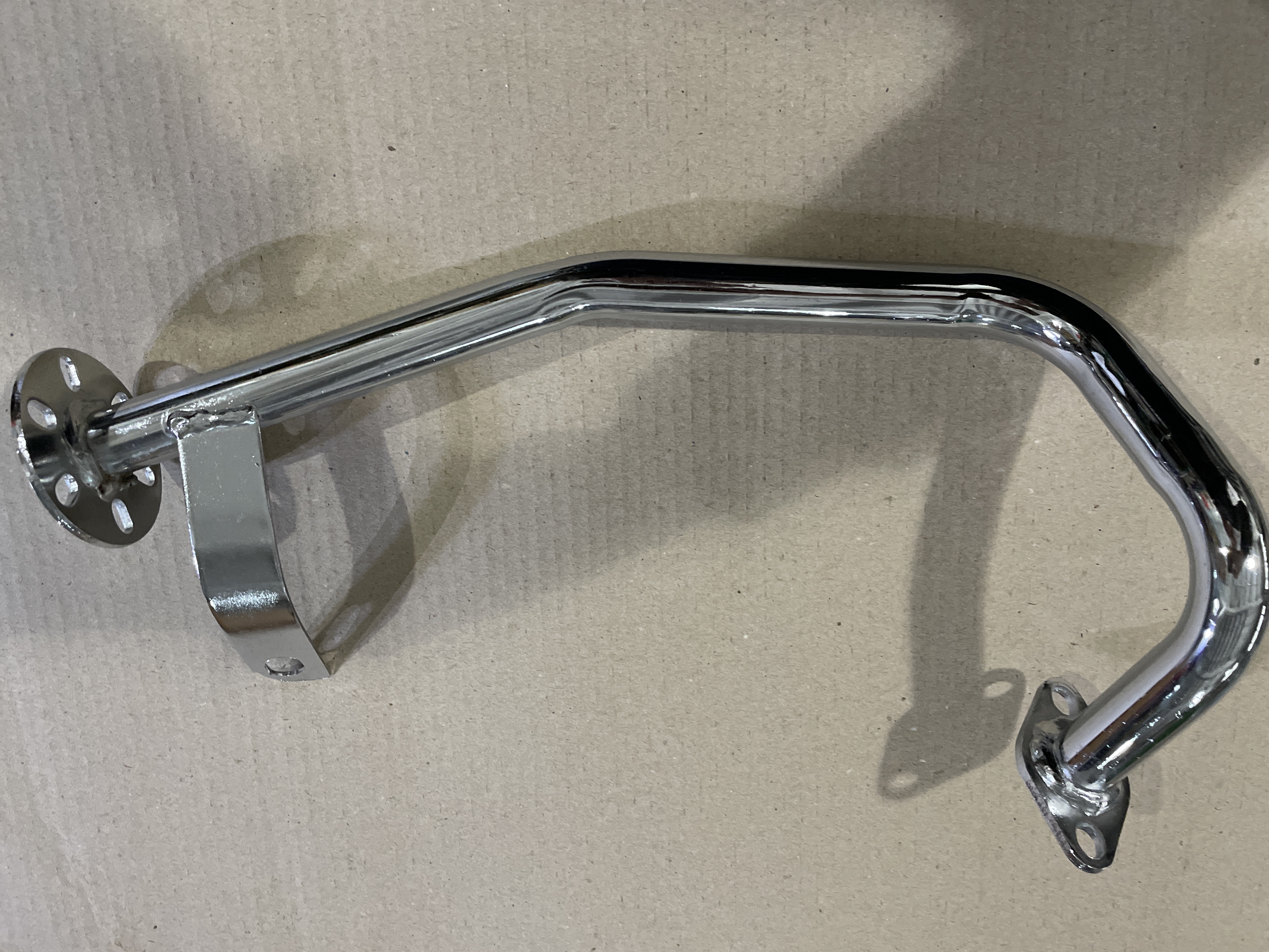 Колено глушителя тюнингового под крепеж Ø48mm 4T GY6 50