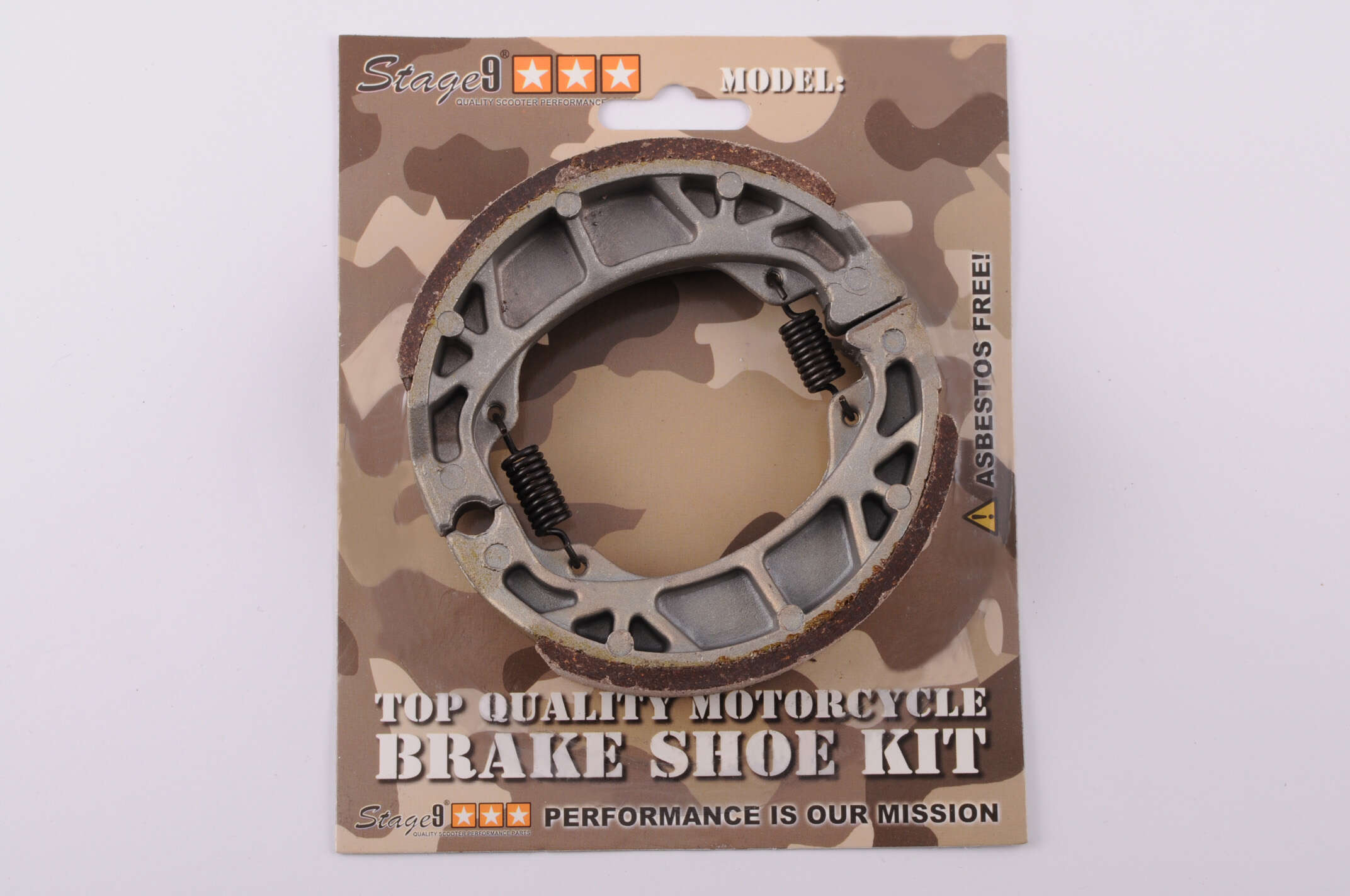 Колодки тормозные (барабан) 4T GY6 50-150 (10/12 колесо) STAGE-9