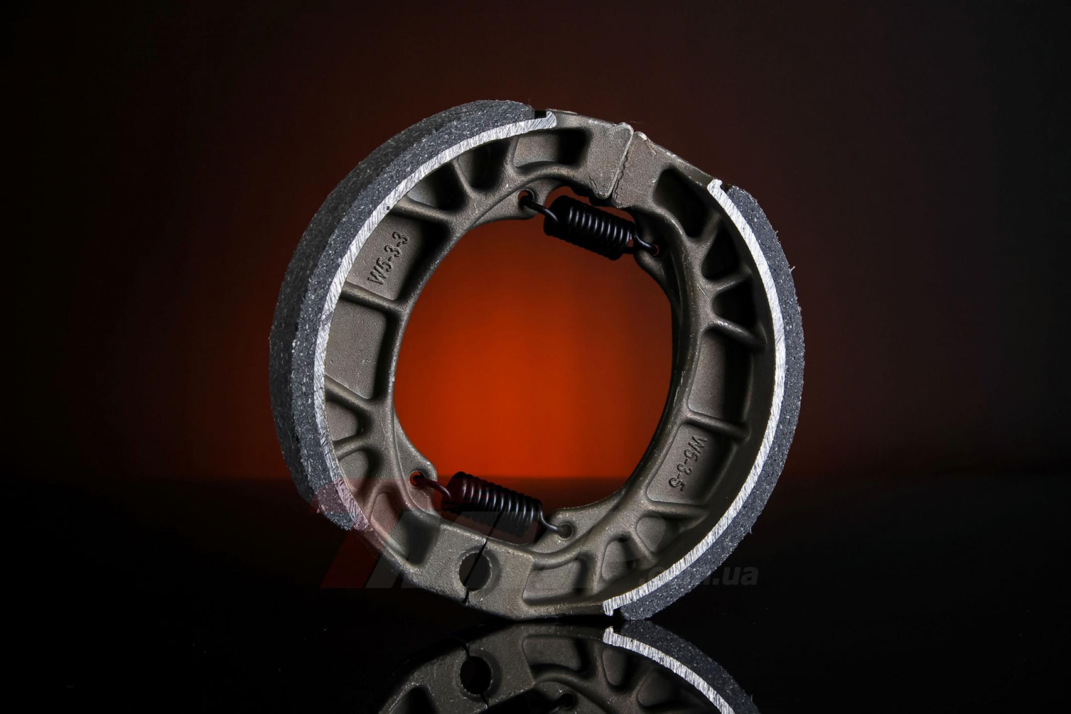 Колодки тормозные (барабан) 4T GY6 50-150 (12 колесо) (TM) EVO