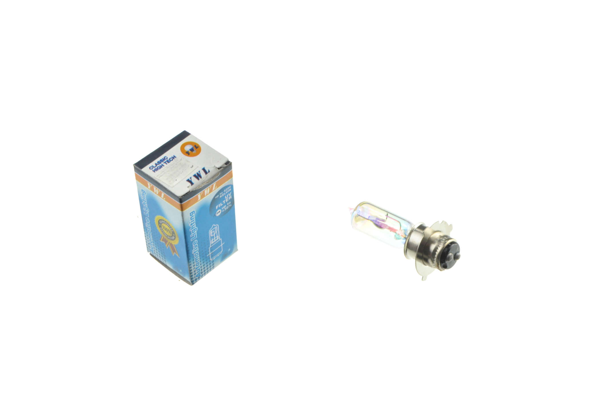 Лампа P15D-25-3 (3 уса) 12V 50W/50W (хамелеон радужный) YWL