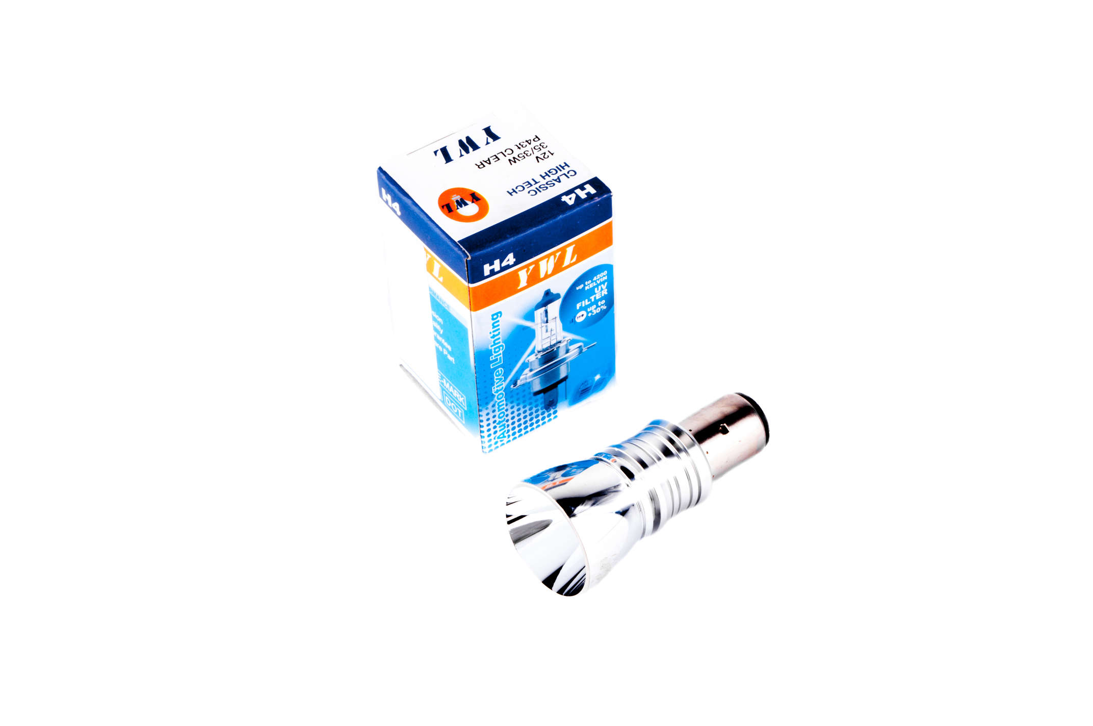 Лампа диодная BA20D (12V 5W) YWL