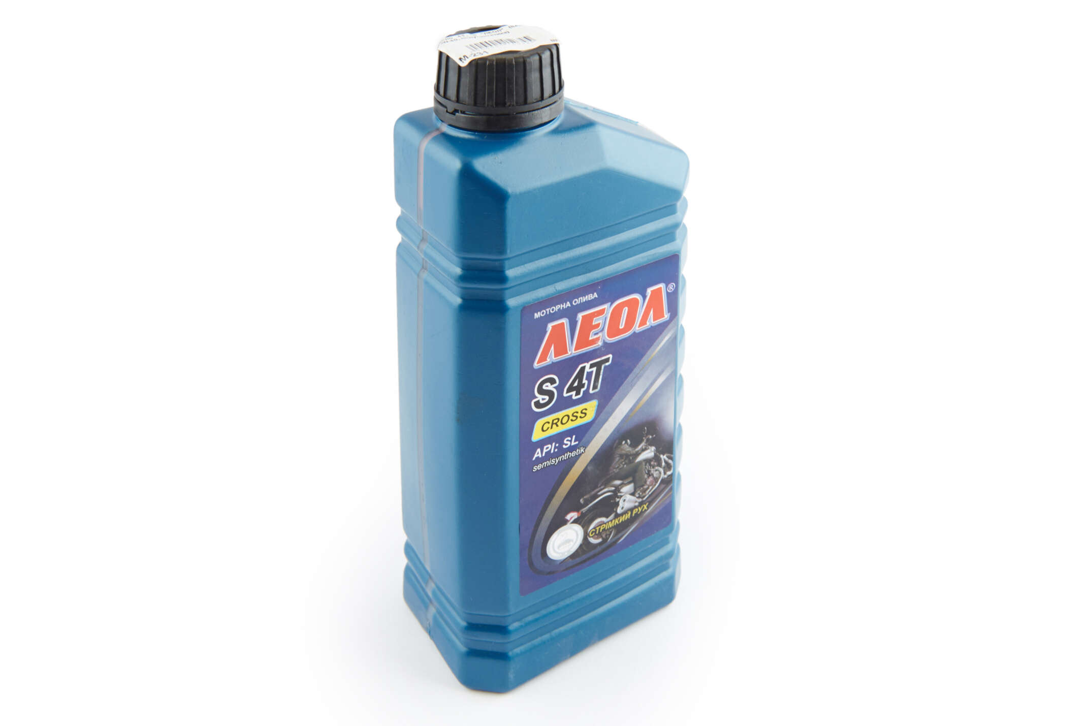 Масло 4T, 1л (SAE 10W-40, полусинтетика) ЛЕОЛ