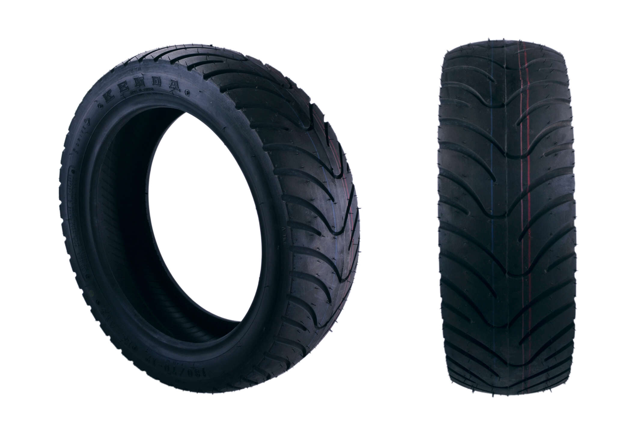 Мотошина 130/70 -12 TL (бескамерная, шоссейная) (#K413, 62P) KENDA