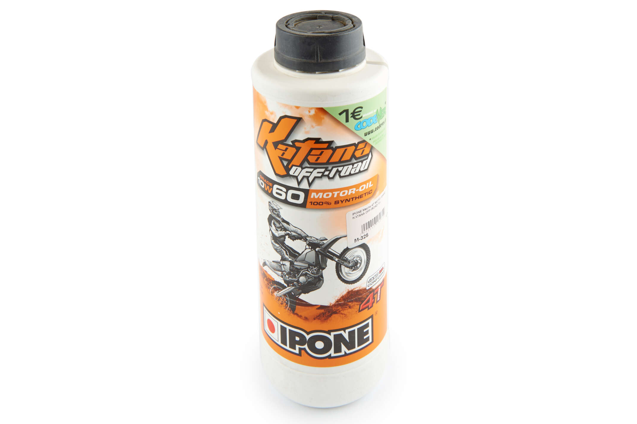 Масло 4T, 1л (SAE 10W60, MOTO KATANA OFF-ROAD) IPONE