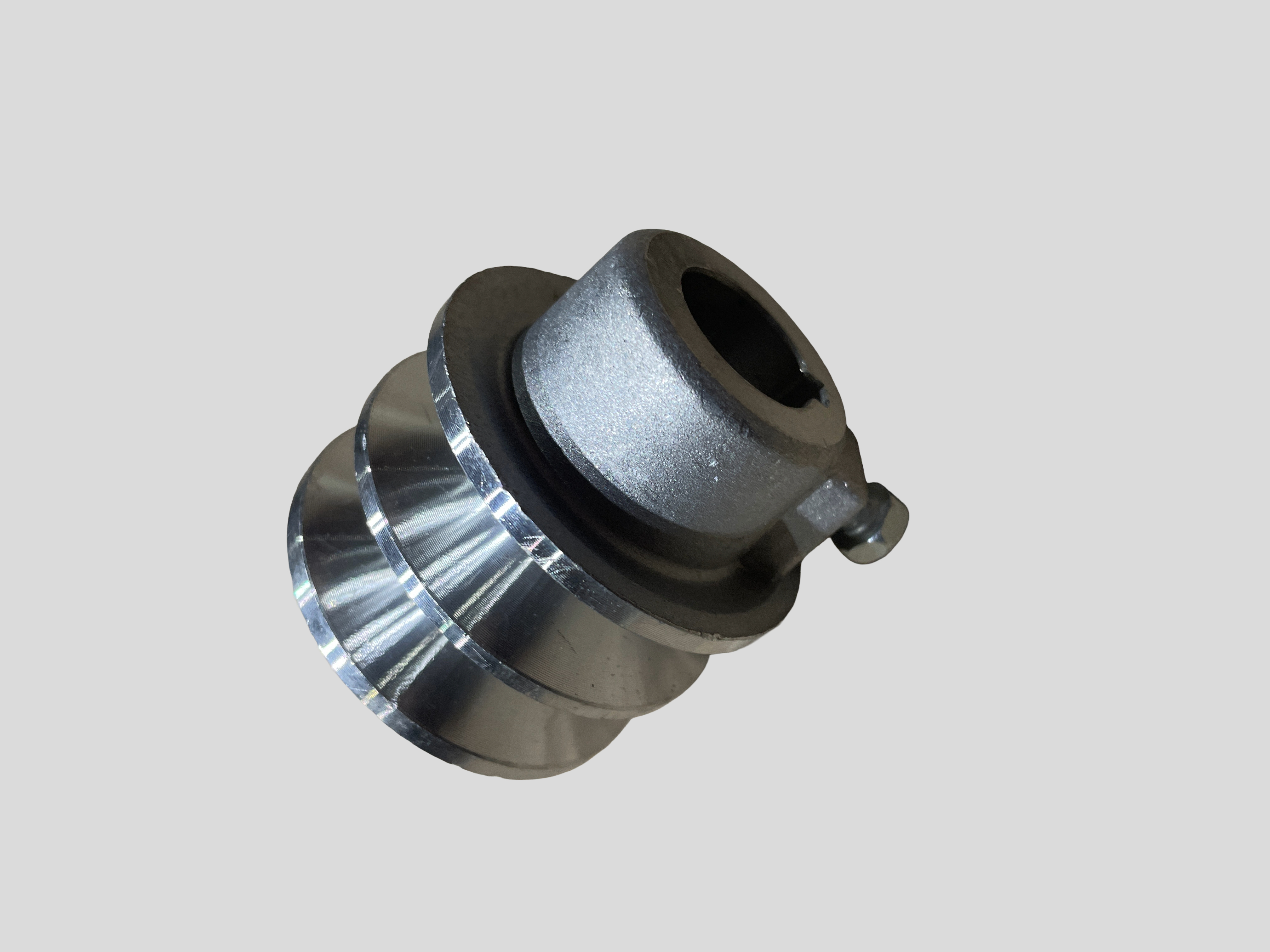 Шкив ремня ведомый 2-х ручейковый м/б 168F/170F (6,5/7Hp) (20mm) (алюмиий)EVO