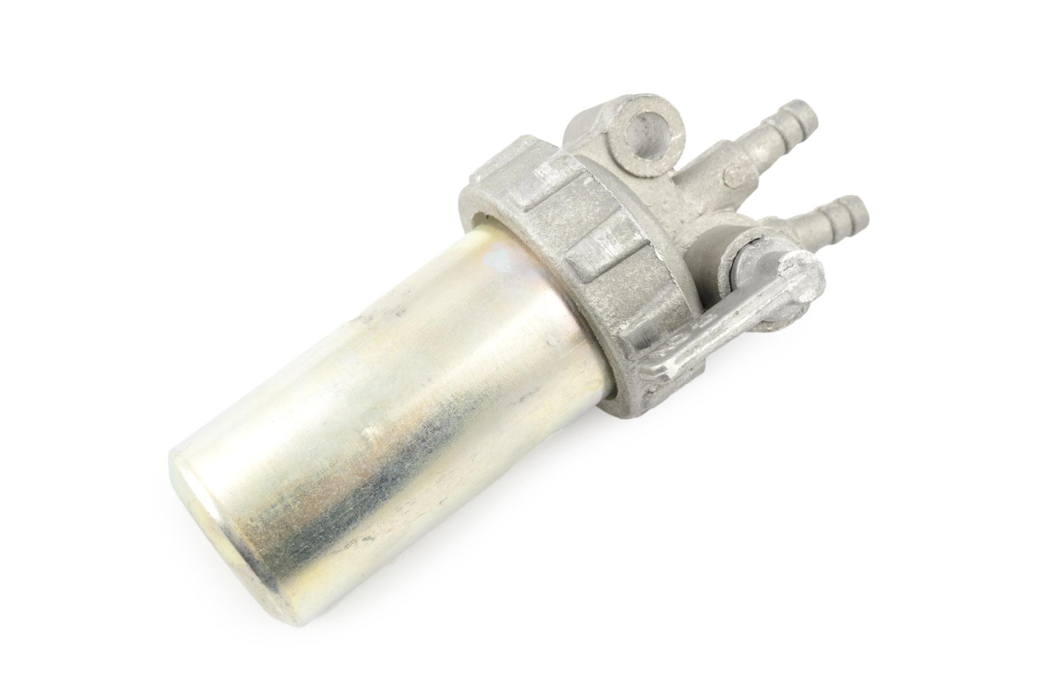 Кран топливный м/б 190N/195N (12/15Hp) (с фильтром, железный стакан) TD