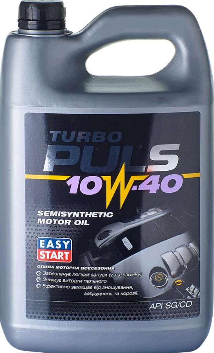 Масло 4T, 4л (SAE 10W-40, полусинтетика) PULS