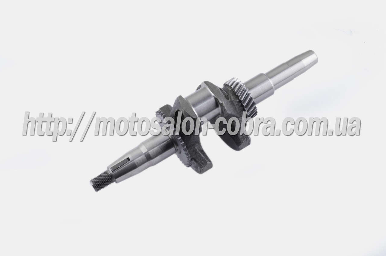 Коленвал м/б 168F/170F (6,5/7Hp) (под конус, Ø25mm) (c шестернями) AMG