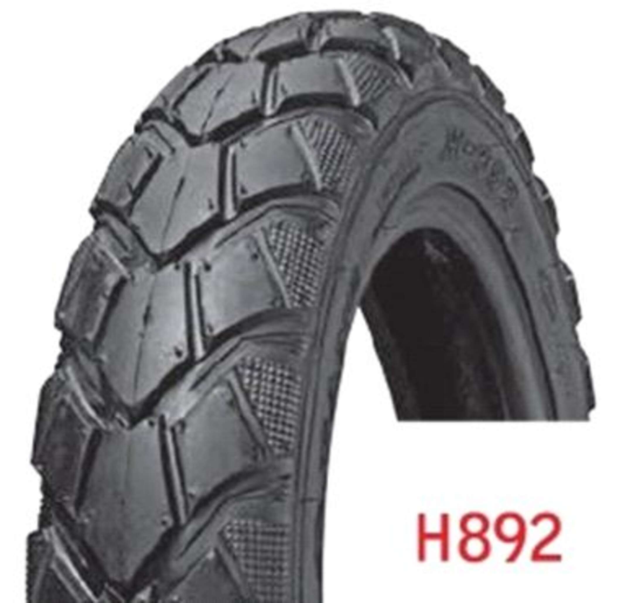 Мотошина 90/90 -12 TL (H-892) (Chao Yang) LTK