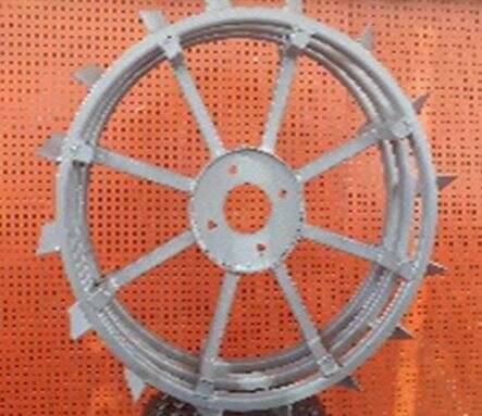 Колесо железное м/б (грунтозацепы 550mm) TD
