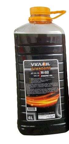Масло 2Т, 4л (SAE 20, минеральное, М-8В SD/CB VIRA OIL #VI0317