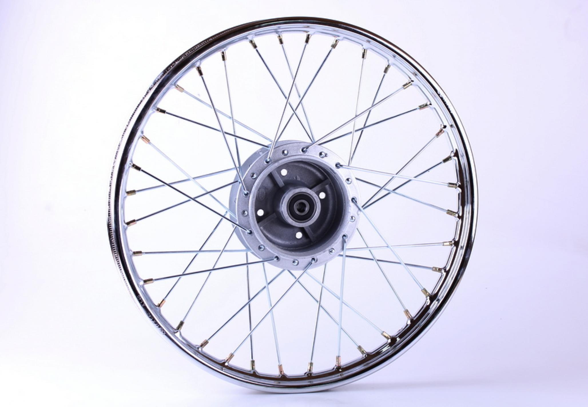 Диск колеса 1,4 * 17 (зад, барабан) (спицованый) Delta AMG-2