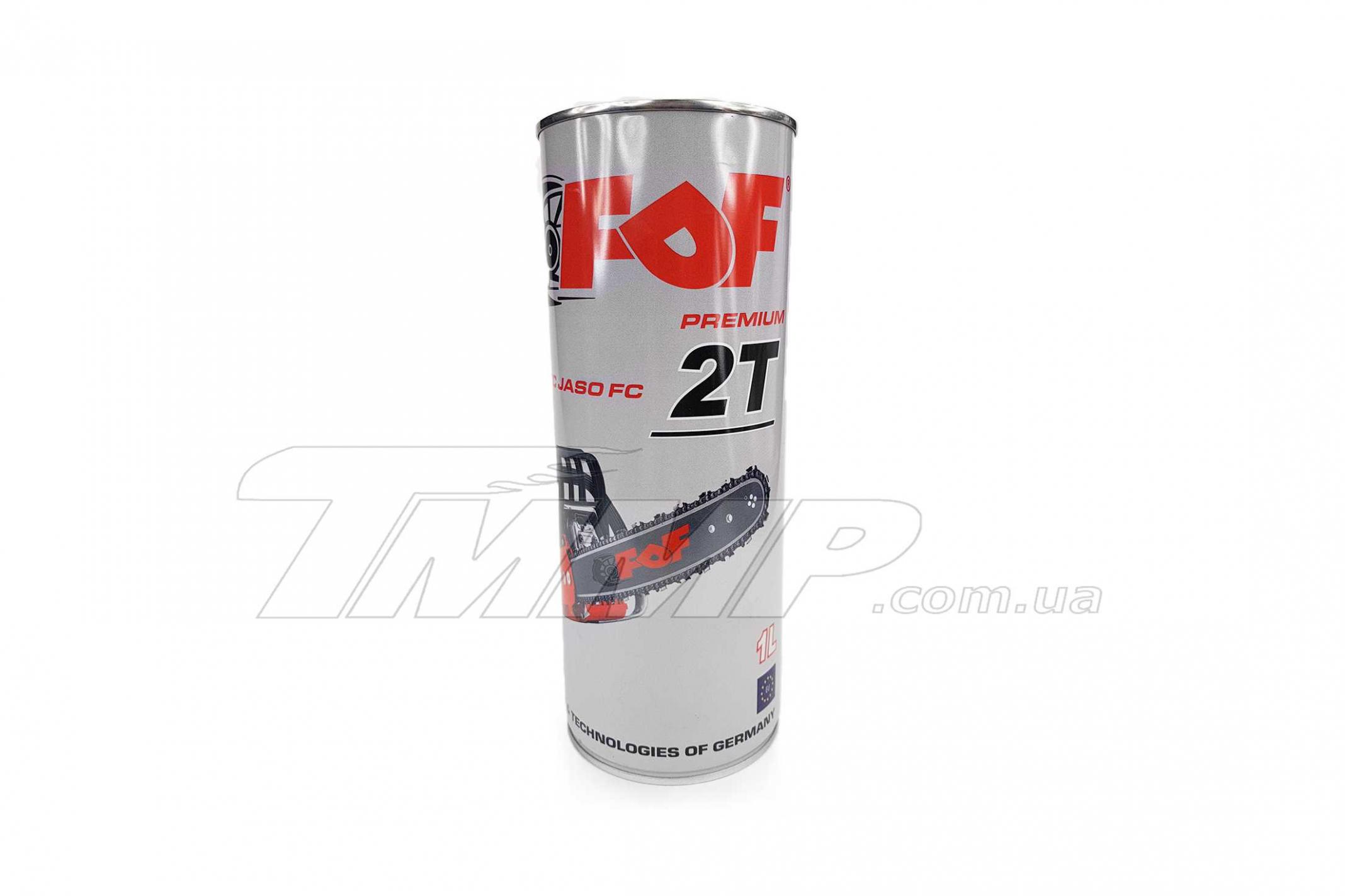 Масло 2T, 1л FDF (минеральное, для бензопил и мотокос) (Германия) EVO