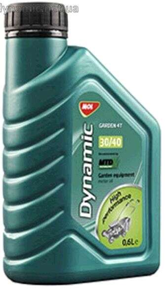 Масло 4T, 0.6л (SAE 30W-40, минеральное, Dynamic Garden) MOL VDKI