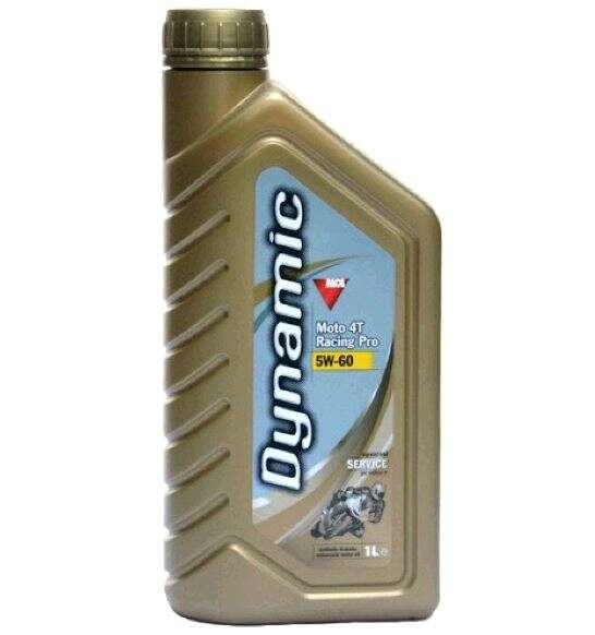 Масло 4T, 1л (SAE 5W-60, синтетика, Dynamic 4T Moto Racing PRO) MOL VDKI