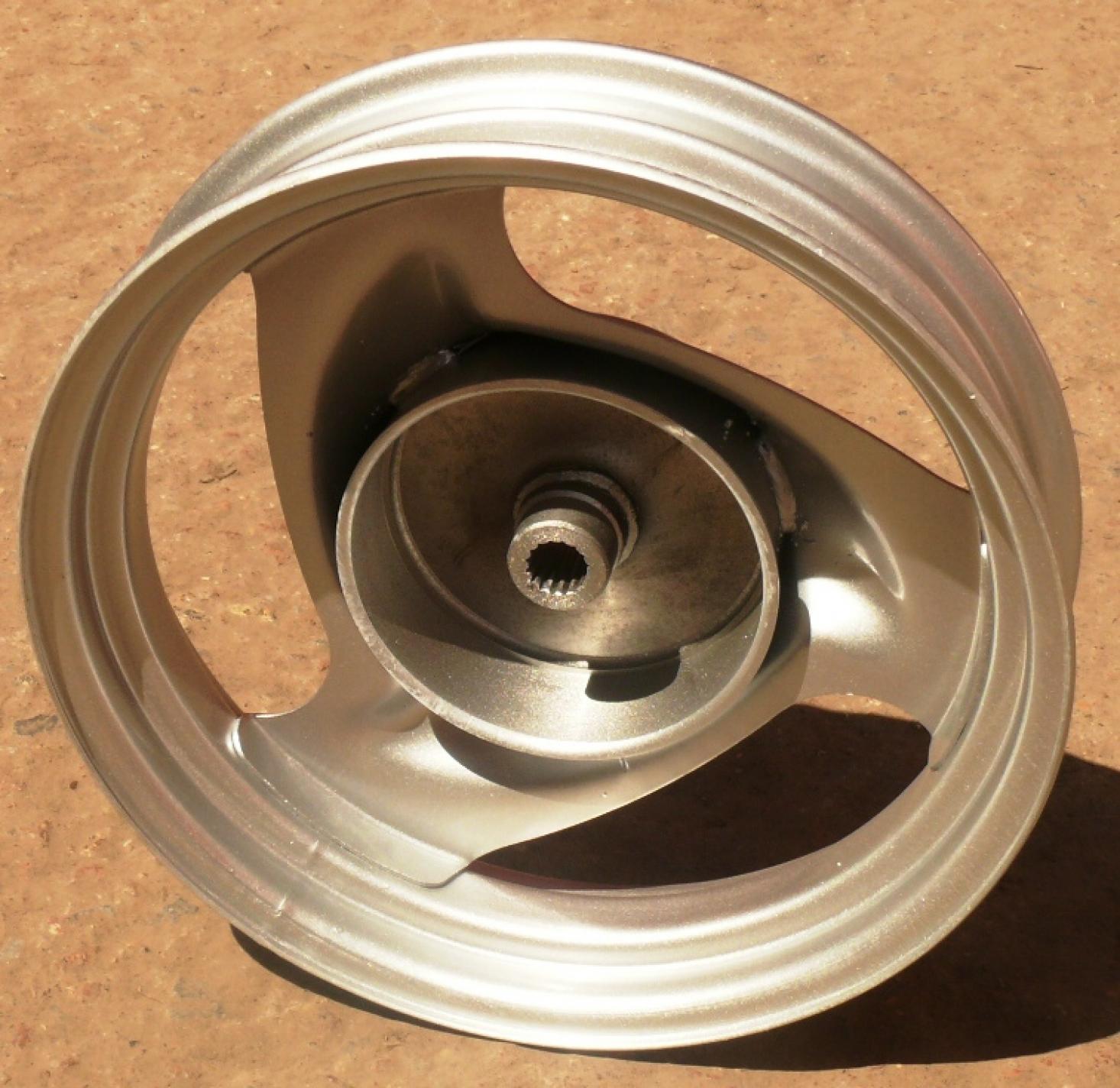 Диск колеса 2.15 * 10 (зад, барабан) (металл, 16 шлицов) Yamaha JOG 50 VDK-2