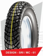 Мотошина 90/90 -12 TL SRI/MC-61 DSI Шри Ланка LTK-8