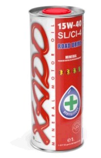 Масло 4T, 1л (15W-40, SL/CI-4) ХАДО