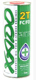 Масло 2T, 1л (синтетика, 2T FC/FD) ХАДО
