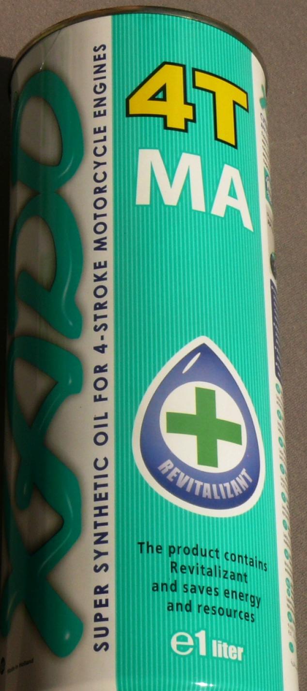 Масло 4T, 1л (10W-40 4T MA, Atomic OIL, Super Synthetic) ХАДО VDKI