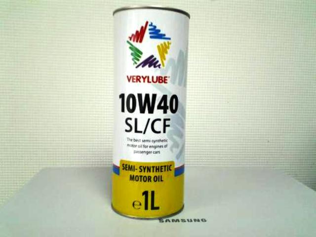 Масло 4T, 1л (полусинтетика, 10W-40 SL/CF) VERYLUBE (#ХАДО) VDKI
