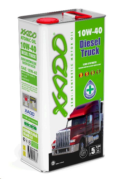 Масло автомобильное, 5л (10W-40, Diesel Truck) ХАДО
