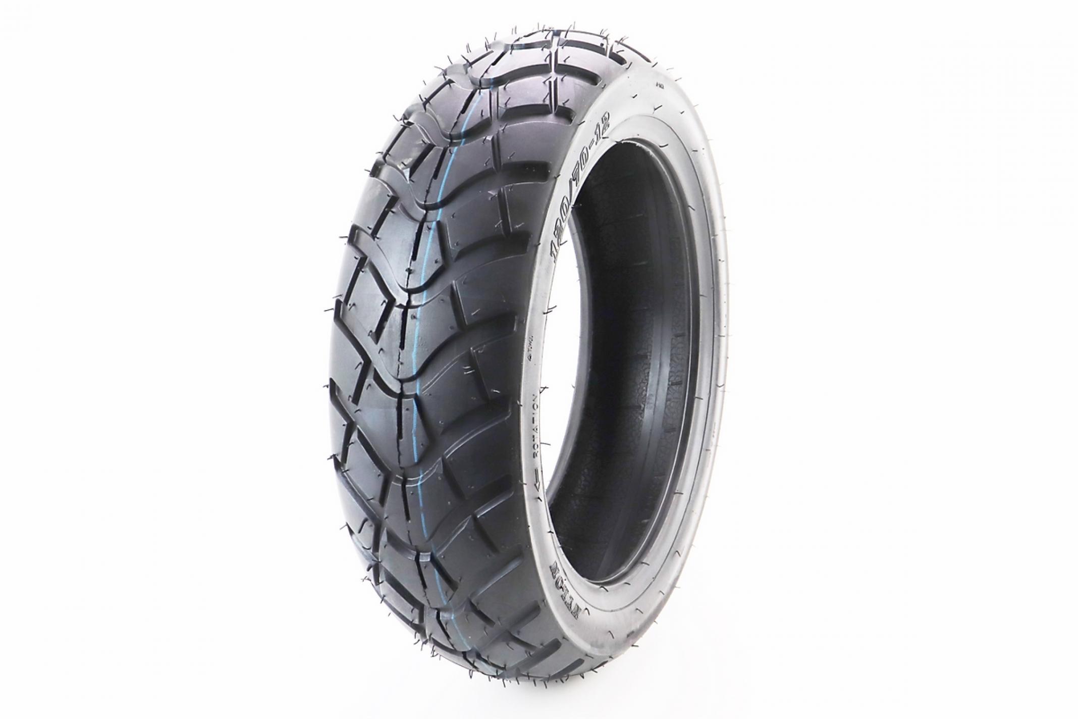 Мотошина 120/70 -12 TL шипованная 222 KS-6