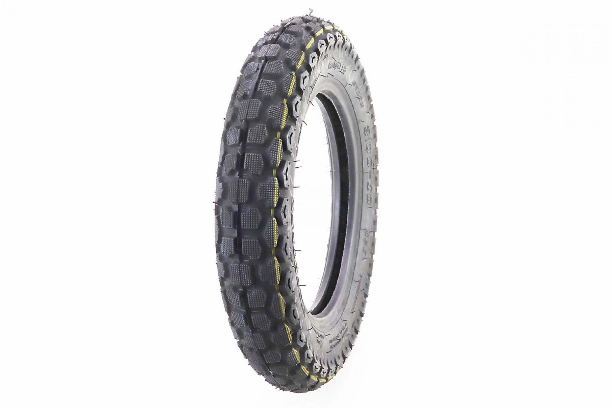 Мотошина 3,00 -10 ТL шипованная CROSS 518 KS-27
