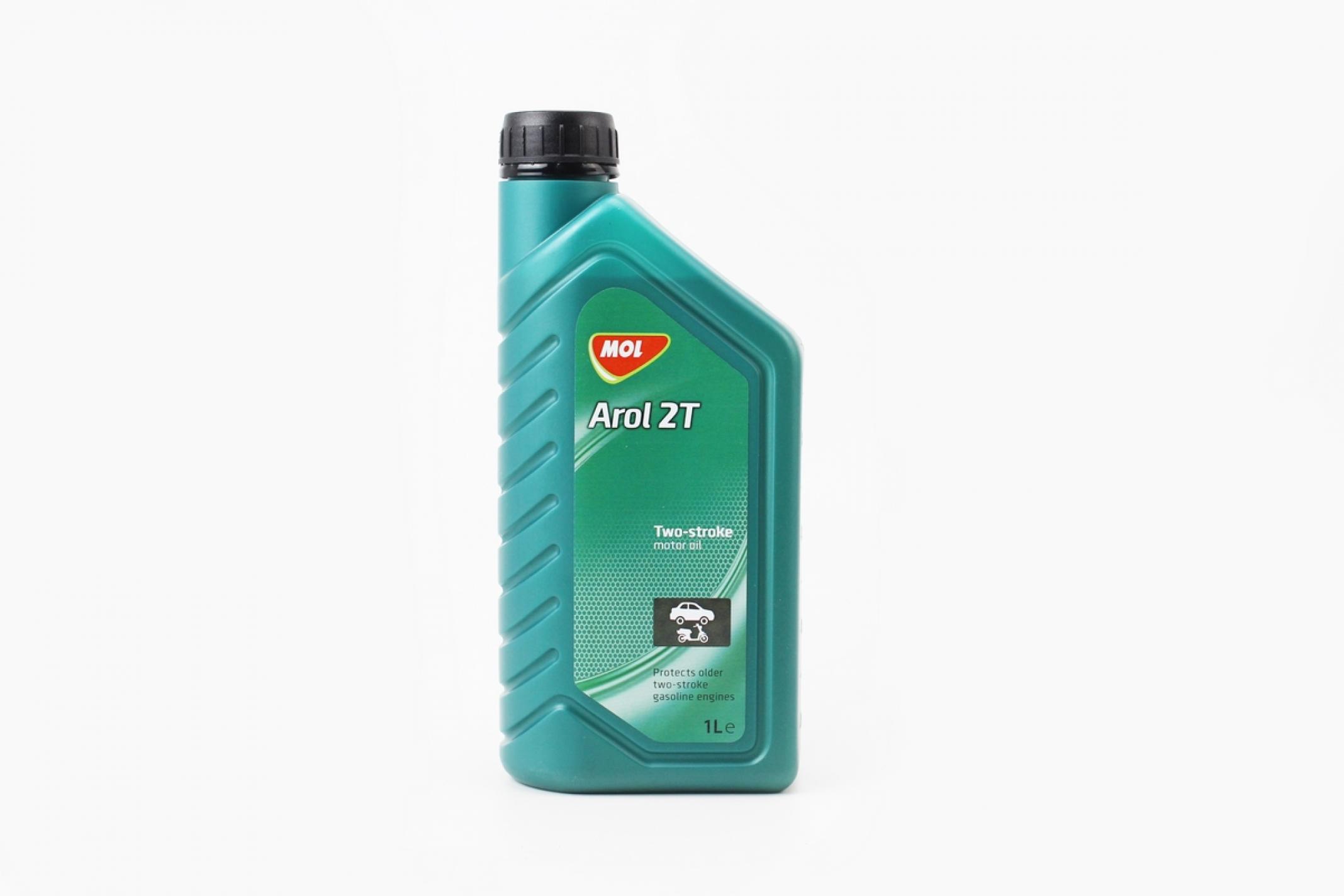 Масло 2T, 1л (минеральное, 2-Takt Arol) MOL KS