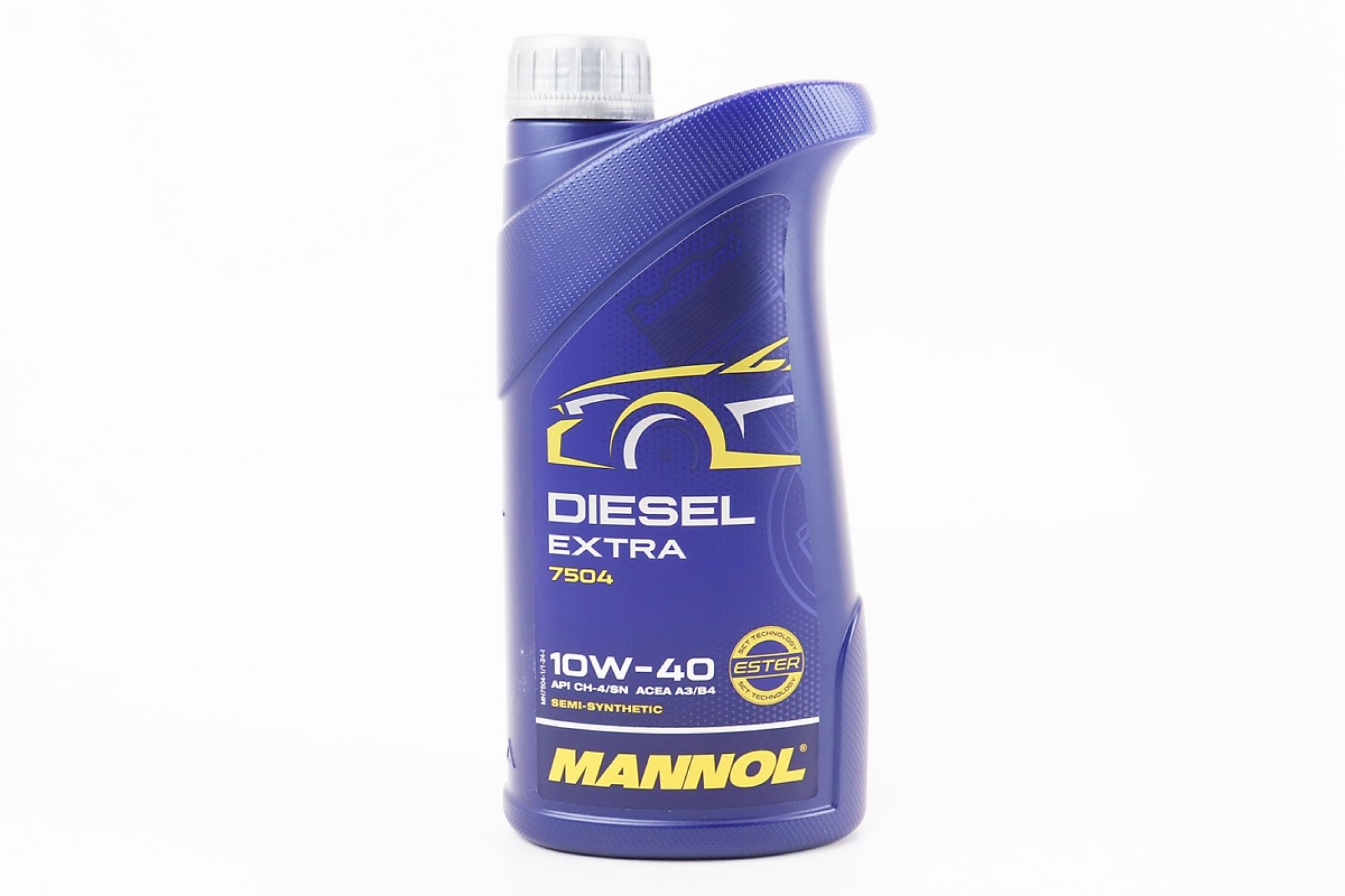 Масло 10W-40 - полусинтетическое дизельное DIESEL EXTRA, 1L KS