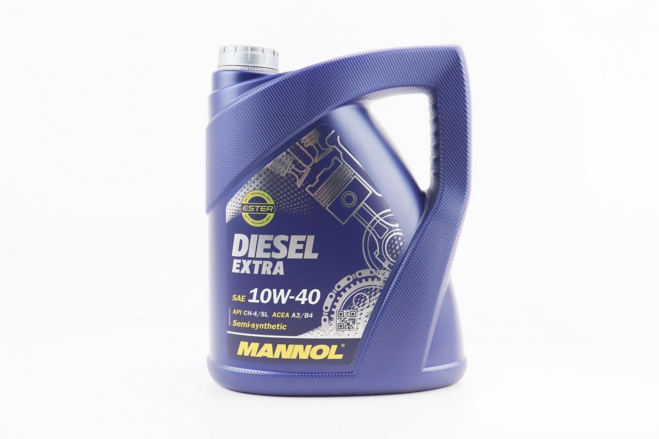 Масло 10W-40 - полусинтетическое дизельное DIESEL EXTRA, 5L KS