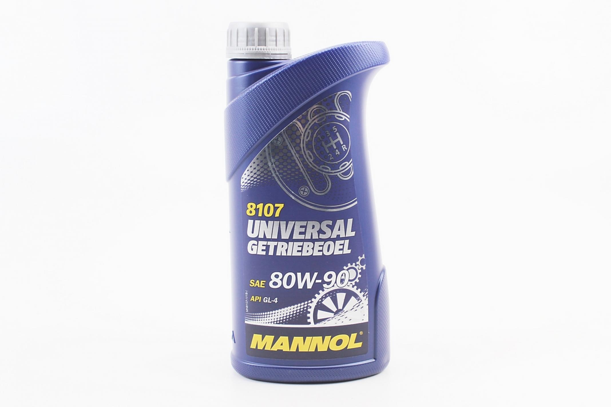 Масло трансмиссионное, 1л (80W-90, Universal Getriebeoel API GL 4) MANNOL KS