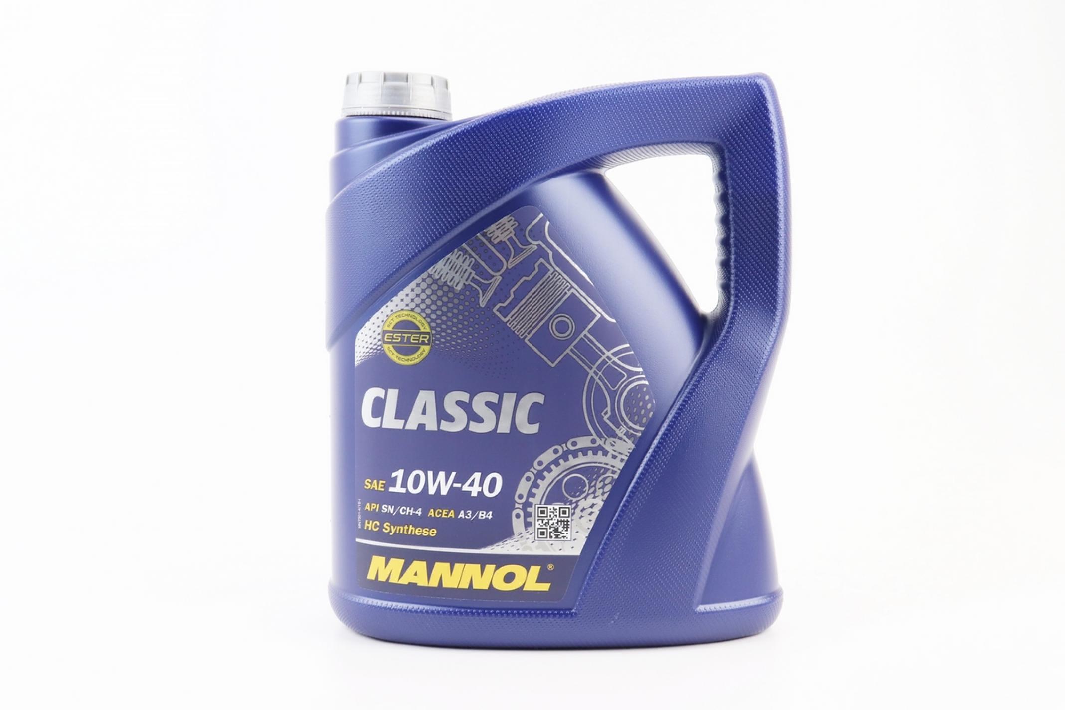Масло 4T 10W-40 - полусинтетическое универсальное Classiс, 4L KS