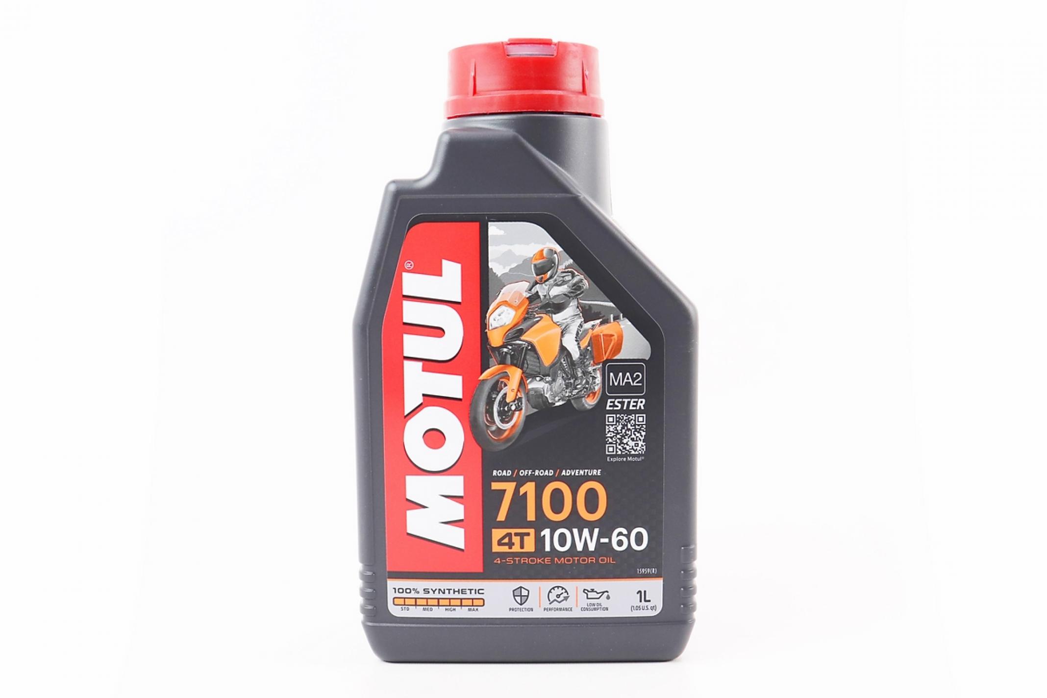 Масло 4T, 1л (синтетика, 10W-60, 7100, API SL/SJ/SH/SG) MOTUL KS