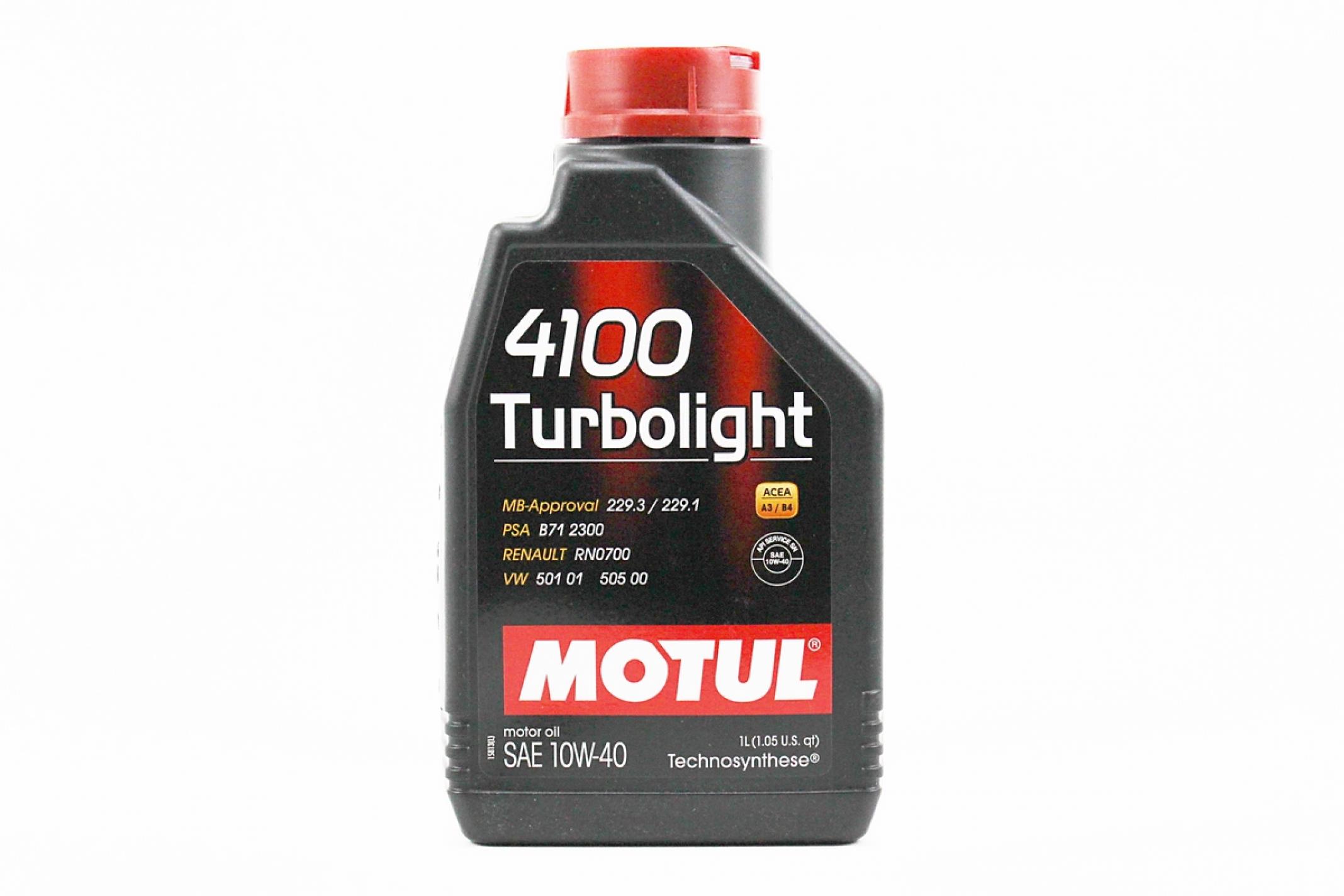 Масло 4T 10W-40 - полусинтетическое универсальное `4100 Turbolight`, 1L KS