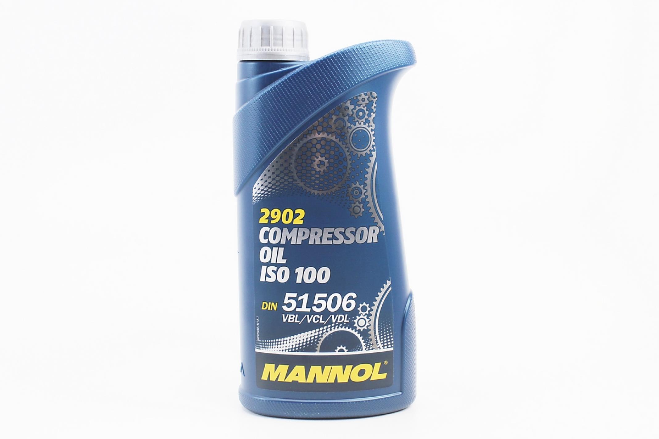 Масло 1л (компрессорное, Compressor Oil ISO 100) MANNOL KS