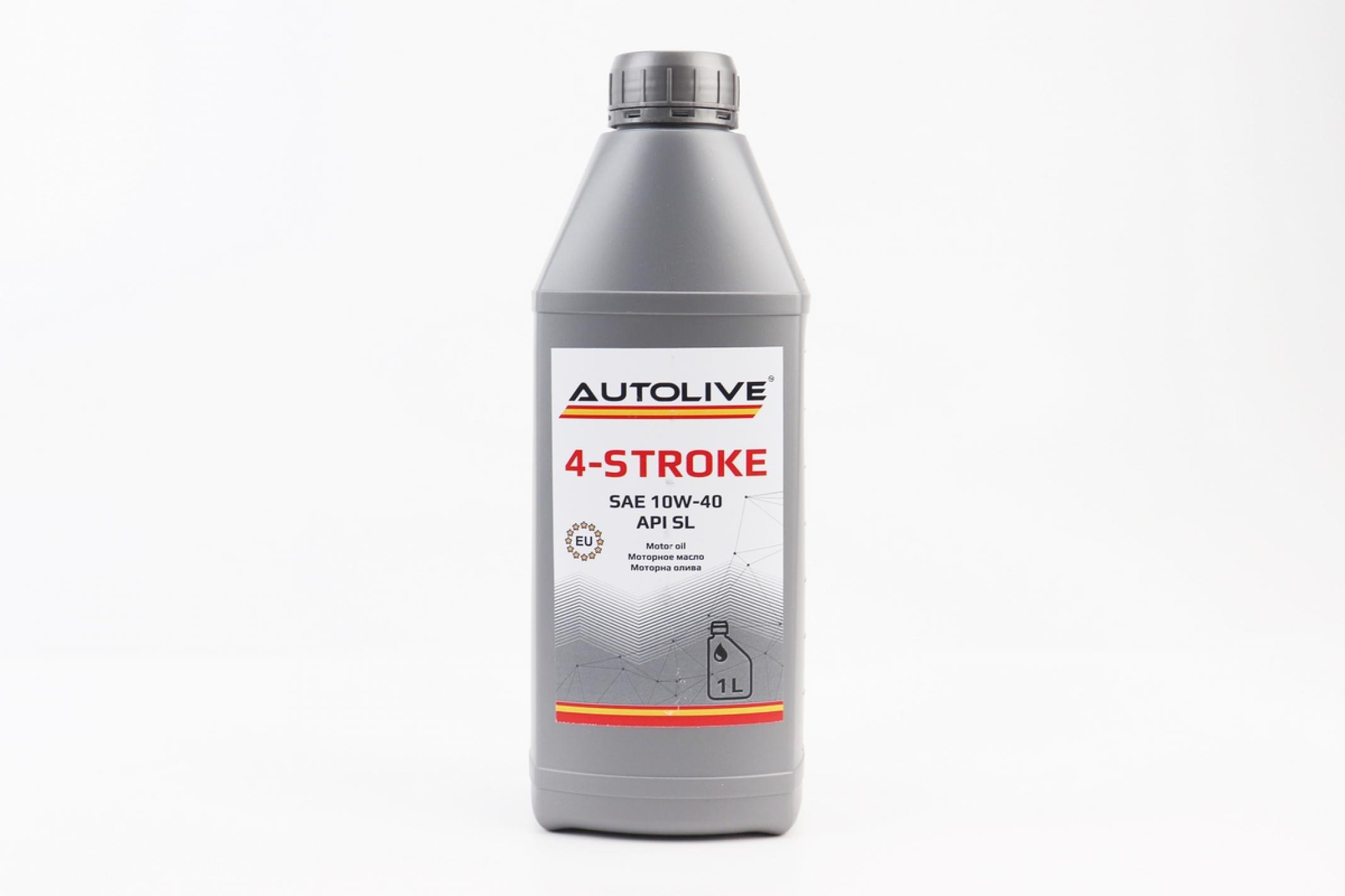 Масло 4T 10W-40 - полусинтетическое для мототехники 4-STROKE, 1L KS
