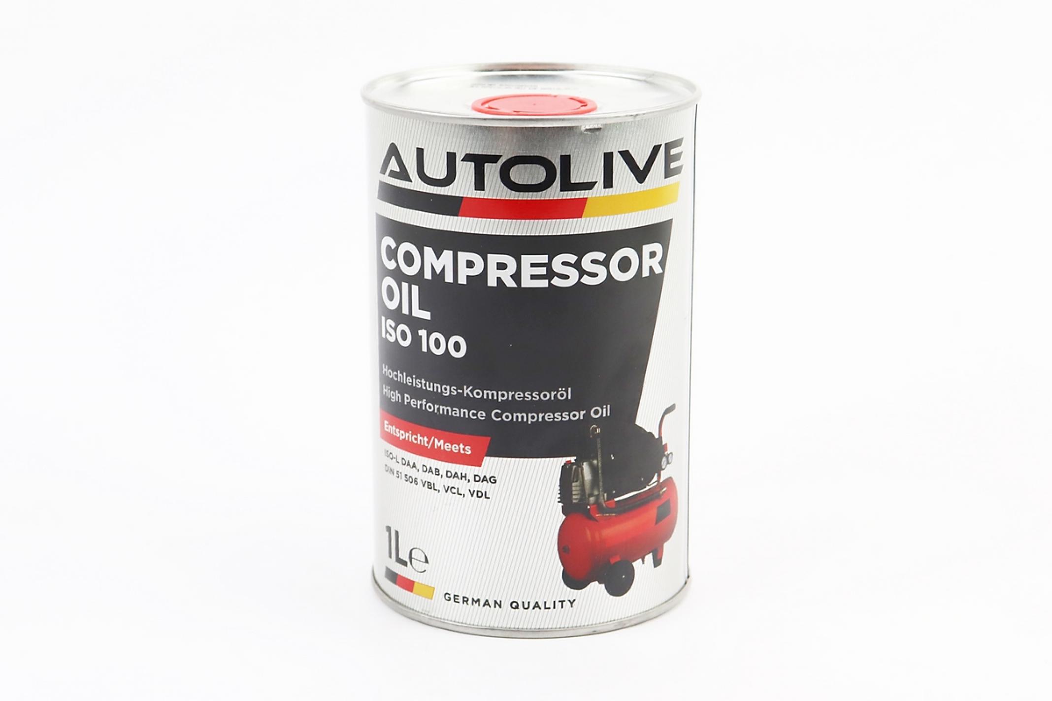 Масло - минеральное компрессорное Compressor Oil ISO 100, 1L KS