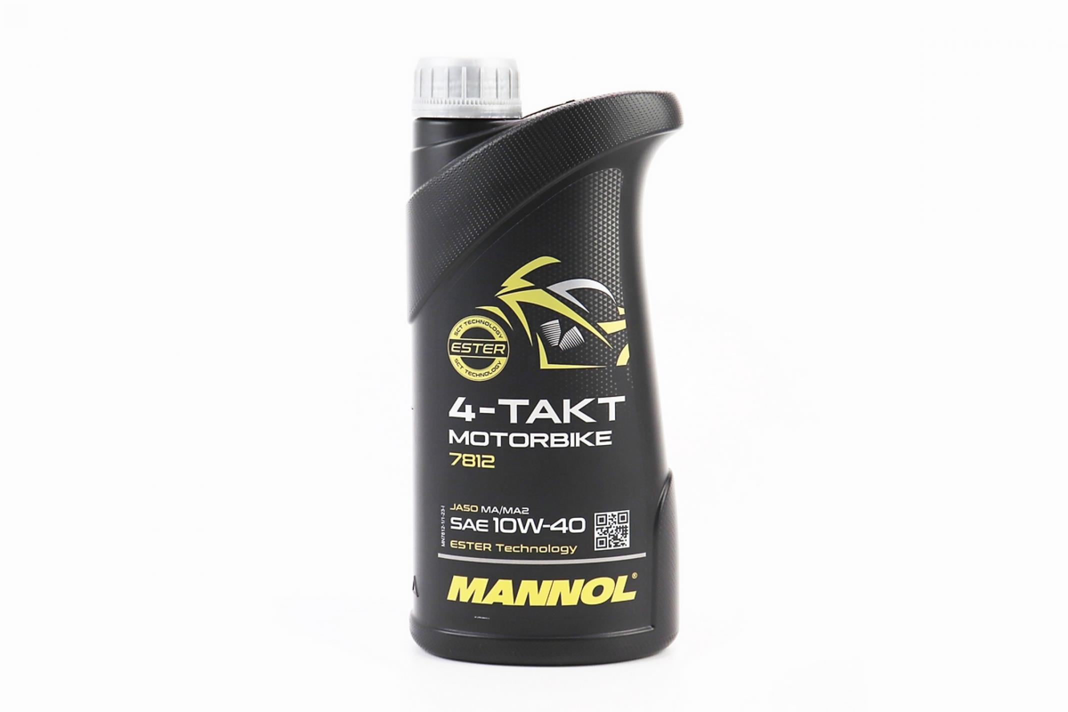 Масло 4T 10W-40 - полусинтетическое мотоциклетное MOTORBIKE, 1L KS